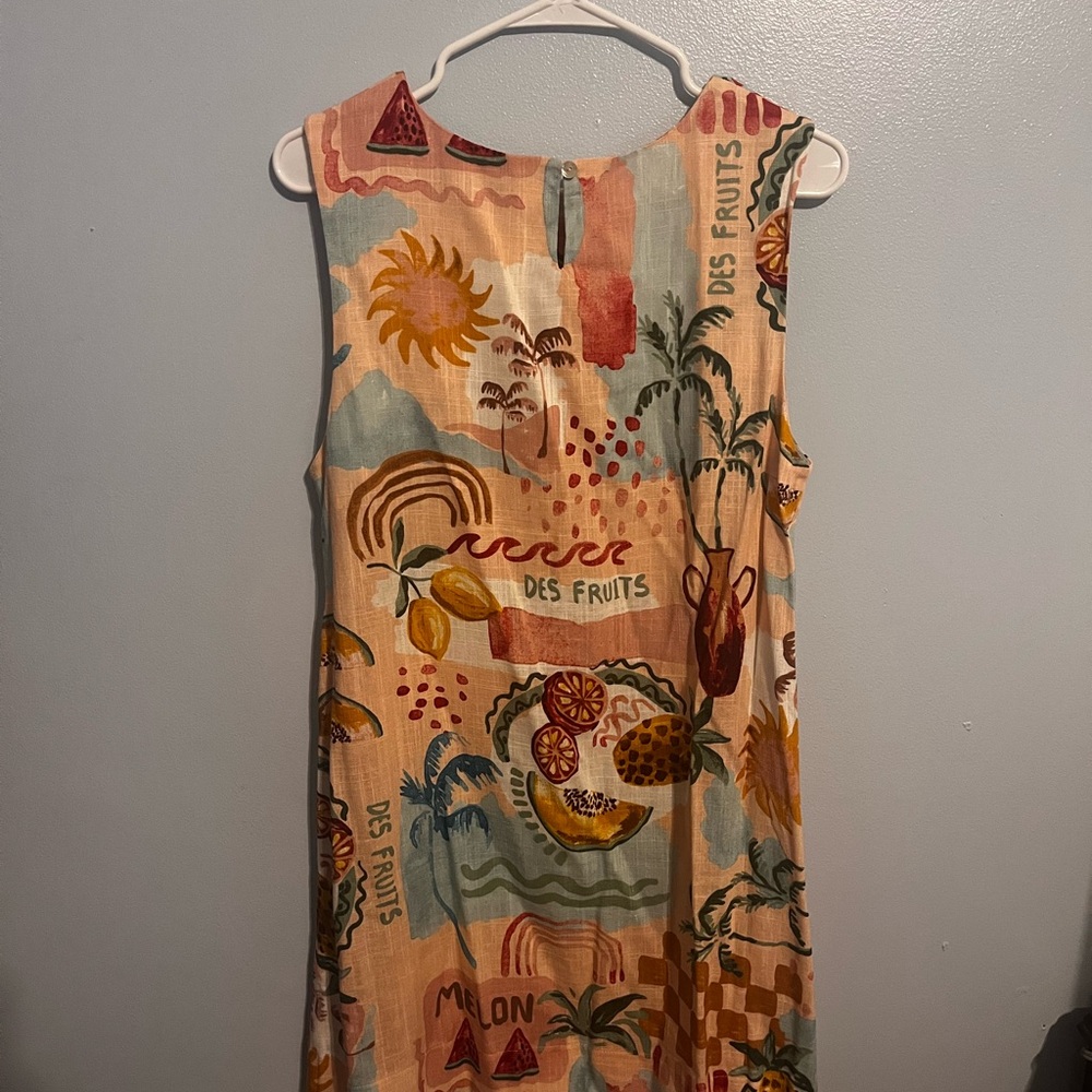 Colorful Printed Mini Dress
